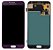 FRONTAL TELA DISPLAY SAMSUNG J4 / J400 ROXO OLED - Imagem 1