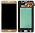 FRONTAL TELA DISPLAY SAMSUNG  J7 METAL / J710 DOURADO INCELL - Imagem 1