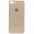 TAMPA VIDRO TRASEIRO APPLE IPHONE 8 DOURADO - Imagem 1