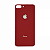 TAMPA VIDRO TRASEIRO APPLE IPHONE 8G VERMELHO - Imagem 1