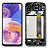 FRONTAL TELA DISPLAY SAMSUNG A13 4G / A135 F / A13 / A137 / F13 / M13 COM ARO LCD - Imagem 1