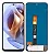 FRONTAL TELA DISPLAY MOTOROLA MOTO G71 SEM ARO OLED - Imagem 1