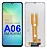 FRONTAL TELA DISPLAY SAMSUNG A06 SEM ARO LCD - Imagem 1