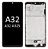 FRONTAL TELA DISPLAY SAMSUNG A32 4G INCELL COM ARO - Imagem 1