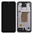 FRONTAL TELA DISPLAY SAMSUNG A35 COM ARO AZUL LCD INCELL - Imagem 1