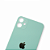 TAMPA VIDRO TRASEIRO APPLE IPHONE 11 VERDE - Imagem 3