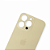 TAMPA VIDRO TRASEIRO APPLE IPHONE 13 PRO DOURADO - Imagem 3