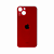 TAMPA VIDRO TRASEIRO APPLE IPHONE 13 VERMELHO - Imagem 1