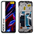 FRONTAL TELA DISPLAY XIAOMI REDMI NOTE 12 5G / POCO X5 5G COM ARO OLED VIVID - Imagem 1