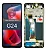 FRONTAL TELA DISPLAY MOTOROLA MOTO G24 COM ARO LCD VIVID - Imagem 1