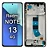 FRONTAL TELA DISPLAY XIAOMI REDMI NOTE 13 4G COM ARO VERDE OLED PREMIUM DIAMONDS - Imagem 2