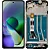 FRONTAL TELA DISPLAY MOTOROLA MOTO G54 / G55 / G64 COM ARO DIAMONDS - Imagem 1