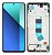 FRONTAL TELA DISPLAY XIAOMI REDMI NOTE 13 4G LCD COM ARO GRAFITE - Imagem 1