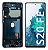 FRONTAL TELA DISPLAY SAMSUNG S20 FE COM ARO AZUL MARINHO INCELL - Imagem 1