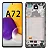 FRONTAL TELA DISPLAY SAMSUNG A72 LCD COM ARO GRAFITTE - Imagem 1