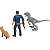 Dinossauro Velociraptor Beta E Owen - Jurassic World - Imagem 6