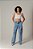 Calça Entrance Cargo Jeans Feminina - Imagem 1