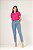 Calça Entrance Mom  básica Jeans Feminina - Imagem 1