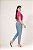 Calça Entrance Mom  básica Jeans Feminina - Imagem 2