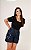 Short Cargo Jeans Feminino - Imagem 1