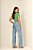 Calça Entrance wide leg  Básica Jeans  Feminina - Imagem 2