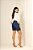 Bermuda Ciclista Jeans Feminino Escuro - Imagem 2