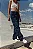 Calça Entrance Cargo Jeans Feminina Escura - Imagem 2