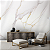 Papel de Parede - Textura Luxo - Mármore Branco e Dourado - Imagem 1