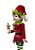 Enfeite de Resina Duende Vermelho 37,5X13X11,5CM - Imagem 3