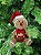 Boneco Biscoito Ginger Menino para árvore de Natal 25X20CM - Imagem 5
