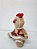 Boneco biscoito Ginger Menina para árvore de Natal 25X20cm - Imagem 3