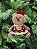 Boneco biscoito Ginger Menina para árvore de Natal 25X20cm - Imagem 4