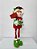 Elfo Menino em pé Vermelho com verde 50X18CM - Imagem 2
