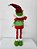 Elfo Menino em pé Vermelho com verde 50X18CM - Imagem 3