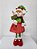 Elfo Menina em pé Vermelho com verde 50X18CM - Imagem 1