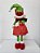Elfo Menina em pé Vermelho com verde 50X18CM - Imagem 2