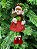 Elfo Menina em pé Vermelho com verde 50X18CM - Imagem 5