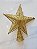 Estrela ponteira de árvore ouro 25×20cm - Imagem 2