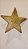 Estrela para árvore Ouro 40 cm - Imagem 2