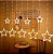 Pisca cortina com 9 estrelas Led uso interno e externo. - Imagem 2