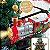 Trem de ferrovia de árvore de natal - Imagem 2