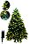 ÁRVORE NATALINA - NOVA YORK ILUMINADA - 240CM - 2803 GALHOS - 1300 LEDS - Imagem 3