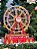 Cenário Roda Gigante Natal Papai Noel Com Luzes Música 48cm - Imagem 1