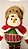 BONECO NATALINO - 096CM - TAMANHO AJUSTÁVEL - BONECO DE NEVE - VERMELHO E VERDE - Imagem 5