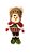 BONECO NATALINO - 096CM - TAMANHO AJUSTÁVEL - BONECO DE NEVE - VERMELHO E VERDE - Imagem 1