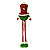 BONECO NATALINO - 096CM - TAMANHO AJUSTÁVEL - BONECO DE NEVE - VERMELHO E VERDE - Imagem 3