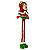 BONECO NATALINO - 096CM - TAMANHO AJUSTÁVEL - BONECO DE NEVE - VERMELHO E VERDE - Imagem 4