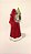 PAPAI NOEL RESINA VERMELHO VELUDO 29CM - Imagem 7