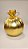 BOLA EM TECIDO METALIZADO OURO 20CM - Imagem 3