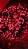 PISCA CORDAO LED VERMELHO STROBO 40M 1500 LEDS - Imagem 3